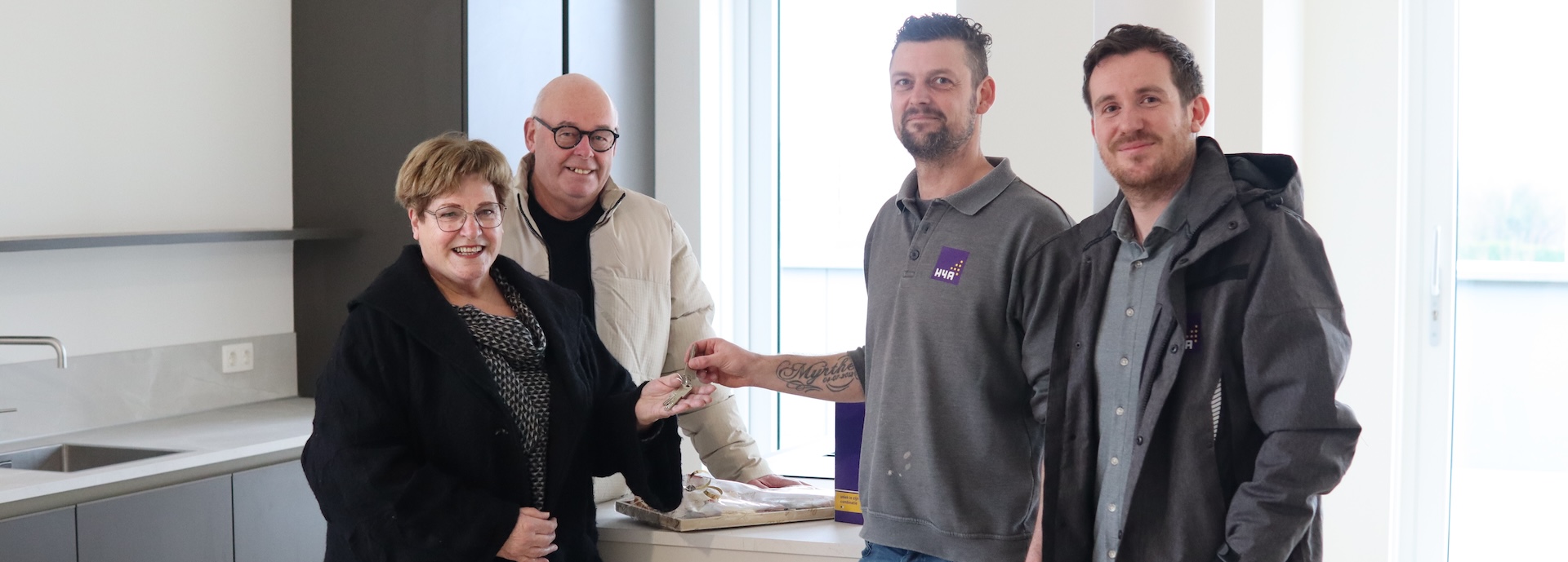 Eerste appartement opgeleverd!